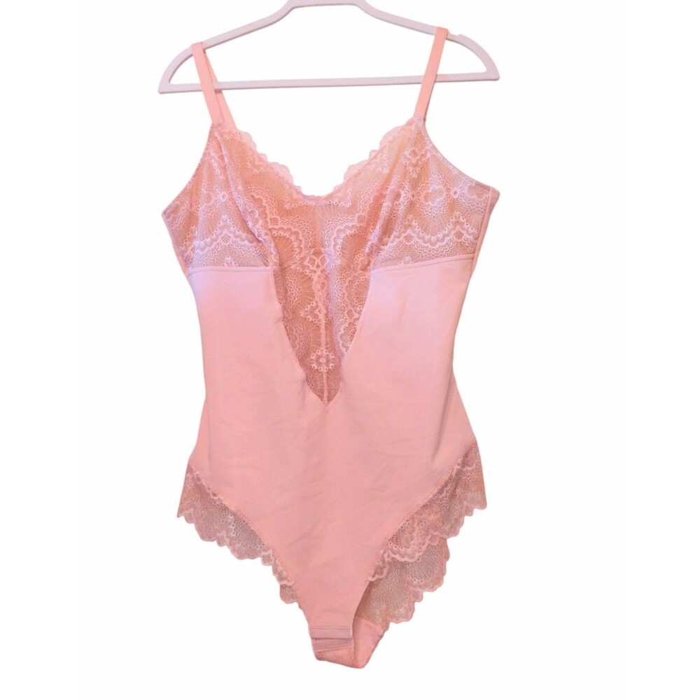 PINSY Shapewear Peachy Pink Lace 2X